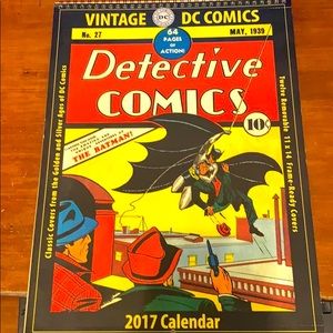 Vintage DC comics calendar 2017